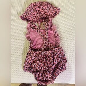 GAP Pink Floral Kids Matching Set